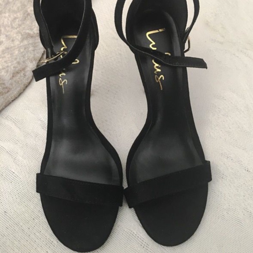Black heels